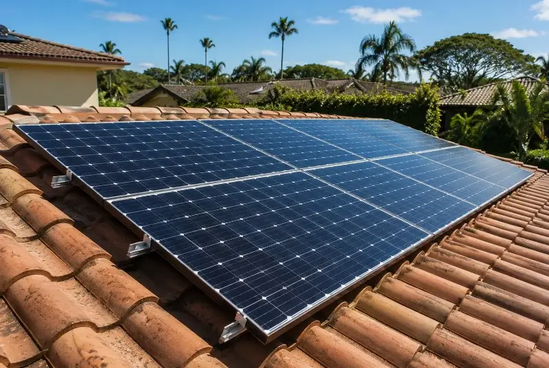 Installation de panneaux solaires à Rouans